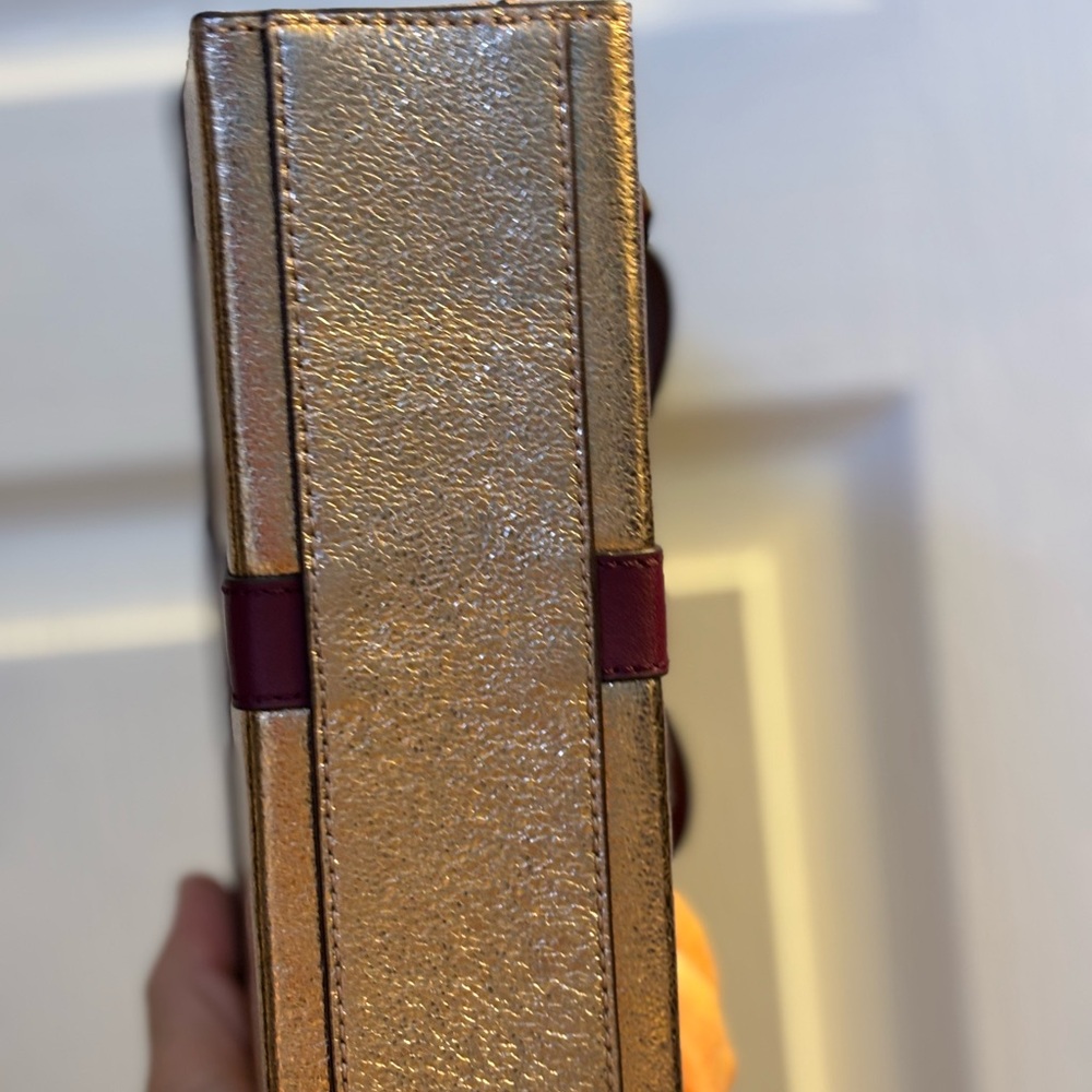 Kate Spade Gold and Burgundy Women's Bag - Picture 6 of 13